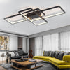 Chic White/Black LED Lamp Ceiling Light Modern Chandelier Bedroom Pendant Lights