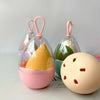 1/5x Powder Puff Makeup Makeup Sponge Egg Case Sponge Egg Holder for Lady Girl