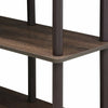 Furinno 16105WN/BR Turn-N-Tube 8 Space Shelf, Walnut/Brown