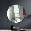 70cm Round Hanging Mirror Decorative Modern Metal Wall Mounted Vanity Mirror