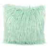 18" Plush Throw Pillow Case Fluffy Plush Sofa Cushion Cover Home Sofa Decor