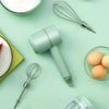 Electric Handheld Food Whisk Blender Dough Hook Egg Cake Baking Mixer Beater NEW