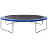 6FT 8FT 10FT 12FT 14FT Outdoor Garden Trampoline W/ Safety Net Enclosure Ladder