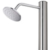 Garden Shower with Brown Base 220 Stainless Steel V8G3