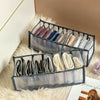 Foldable Underwear Storage Box Compartment Underpants Bra Organizer Drawer UK