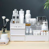 Dressing Table Top Organiser Make Up Holder Storage Box with 2 Sliding Drawers