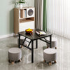 Sapce Saving Folding Coffee Table Small Dining Table Kids Playing Desk Foldable