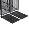 Extra Large Dog Crate Pet Cage Rabbit Hen House & Removable Metal Divider 51.5"
