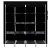 Zippered Dustproof Cover 67" Portable Closet Storage Organizer Clothes Wardrobe