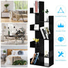 8-Tier Bookcase Bookshelf Space-Saving Storage Display Shelf Home Organizer