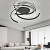 Modern LED Ceiling Light Swirl Spiral Lights Kitchen Living Bedroom Pendant Lamp
