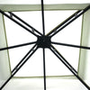 3M Gazebo Waterproof Awning Tent Marquee Canopy w/ 4 Sides Curtain Outdoor Party