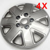 14" UNIVERSAL WHEEL TRIMS CAR COVERS HUB CAPS PLASTIC 14 INCH SET OF 4