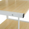 4 Tier Printer Stand Rolling Bookcase Kitchen Shelf Display Cabinet Side Table