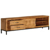 TV Cabinet Solid Wood 140x30x40 C4I2