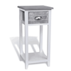 Nightstand Bedside Storage Cabinet Table with Drawer Bedroom Furniture 3 Colors