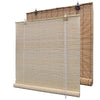 Roller Blind Bamboo Home Window Curtain Shade Cover Privacy Screen vidaXL