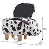 Upholstered Animal Shaped Ottoman Ride-on Footrest Stool Rest Seat TOY Kids New