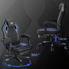 Gaming Chair Ergonomic Gamer Chair Computer Office Chair Adjustable Foot Rest