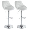 2X Adjustable Kitchen Bar Stools Salon Hair Barber Chair Counter Gas Lift Stools