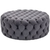 EXTRA LARGE DEEP BUTTON Chesterfield COFFEE TABLE FOOTSTOOL Pouffe Chair Velvet