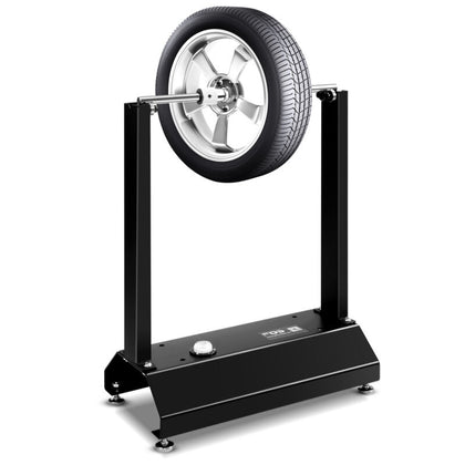 Motorcycle Tyre Balancer Motor Bike Rim Tire Balancing Spin Static Truing Stand