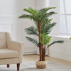 120cm 4ft Artificial Palm Tree Outdoor Indoor Garden Fake Faux Plant Green Tree