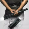 Black Baseball Bat LED Flashlight Q5 Cree Waterproof Security Super Bright Torch