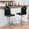 1/2/4/6x Bar Stools Gas Lift Swivel Faux Leather Kitchen Breakfast Counter Salon