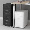 Mobile Metal Steel Office Filing Cabinet Storage Cupboard Side Cabinet uk