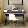 Home Office Computer Desk Study PC Writing Table Workstation 2 Shelf Furniture K