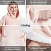 Hoodie Blanket Reversible Oversized Ultra Plush Sherpa Giant Hooded Sweatshirt