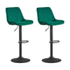 Adjustable Bar Stools Set of 2 4 6 Swivel Barstool W/ Footrest Kitchen