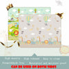 2 Sides Large Baby Crawling Blanket Soft Play Mat Floor Rug Kids Activity Carpet