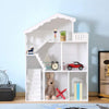 Large Wooden Bookcase for Kids Book Shelf Toy Organizer Display Stand Doll House