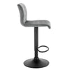 2/4/6x Breakfast Bar Stools Velvet Swivel Gas Lift Chair Kitchen Cafe Barstools