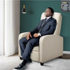 Recliner Chair Adjustable Leather Sofa Living Room Armchair for Home Bedroom