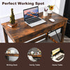 Modern Computer Desk X-shape Writing Workstation Home Office Laptop PC Table