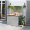 LARGE GALVANISED FEED BIN 1/2/3 COMPARTMENTS. HORSE,CHICKEN ,FEED ,GRAIN 112.5CM
