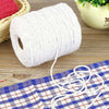 2mm 200m Natural Cotton Twisted Cord Rope Artisan Macrame String DIY Craft UK
