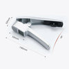 2 in 1 Set Stainless Steel Kitchen Garlic Slice & Press Crusher Squeezer Masher
