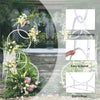 1.8m Tall Metal Hoops Pillar Stand Wedding Backdrop Arch Wreath Floral Display