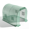 Heavy Duty Walk-In Tunnel Plant Garden Greenhouse Galvanized Steel UV-Shade Tent