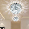 LED Crystal 5W Ceiling Light Fixture Pendant Lamp Lighting Chandelier UK Ship