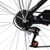 New 26" Hybrid Commuter Bike 7-Speed Cruiser City Bicycle with Front Basket