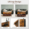 Lift Top Coffee Table Multifunctiona