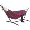 8.53ft PORTABLE SWINGING HAMMOCK FREE STANDING GARDEN OUTDOOR WITH METAL STAND