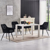 4PCS Industrial Dining Table & Chair Set Kitchen Furniture Table office chairs