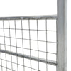 3-8FT 4 Bar & Half Mesh Galvanised Gate Braced Farm Field Entrance Pathway Gate