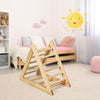Kids Climbing Triangle Ladder Toddler Indoor Gym Activity Centre Step Training